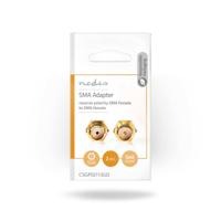 Nedis CSGP02113GD Sma-adapter Sma Female (omgekeerde Polariteit) - Sma Female 2 Stuks Goud - thumbnail