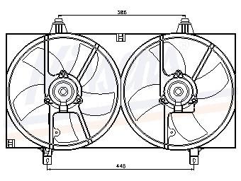 Koelventilator 85526