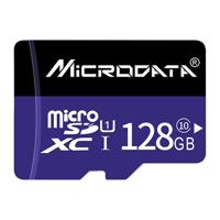MICROGEGEVENS 128GB U1 paars en zwart TF (Micro SD) geheugenkaart - thumbnail
