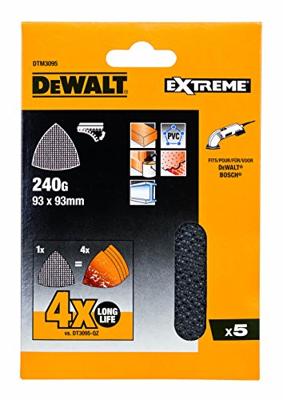 DeWalt Accessoires Mesh schuurgaas 93x93mm K240 | 5 stuks - DTM3095-QZ DeWalt Accessoires Mesh schuurgaas 93x93mm K240 | 5 stuks - DTM3095-QZ