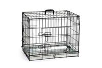 Beeztees Hondenbench - Zwart - 2 deurs - 62x44x49 cm - thumbnail