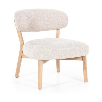 Eleonora Mikky fauteuil naturel Moon Taupe