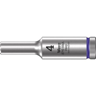 Wera 8790 HMA Deep 05004500001 Zeskant Dopsleutelinzetstuk 4 mm 1/4 4 mm 1 stuks 1/4