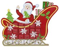 Adventskalender Arreslede met 24 laadjes - thumbnail