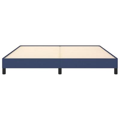 Bedframe zonder matras stof blauw 180x200 cm