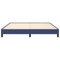 Bedframe zonder matras stof blauw 180x200 cm - thumbnail
