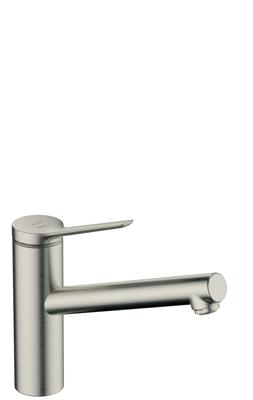 Hansgrohe Zesis M33 ééngreeps keukenmengkraan 150 CoolStart, EcoSmart 1jet, rvs look
