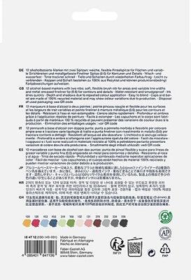 Faber Castell Sketchmarker Goldfaber etui op alcoholbasis