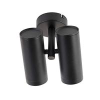 QAZQA Design spot zwart 2-lichts - Scopio Honey - thumbnail