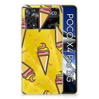 Xiaomi Poco X4 Pro 5G | Siliconen Case | Icecream - thumbnail