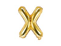 Folieballon Goud Letter &apos;X&apos; - 35cm - thumbnail