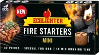 ECOLIGHTER FIRE STARTERS MINI 32 STUKS DOOS - thumbnail
