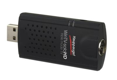 TV-stick Hauppauge WinTV-Solo HD Met DVB-T antenne, Met afstandsbediening, Opnamefunctie Aantal tuners: 1 TV-stick Hauppauge WinTV-Solo HD Met DVB-T antenne, Met afstandsbediening, Opnamefunctie Aantal tuners: 1
