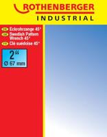 Rothenberger Pijpsleutel, 60mm, Super S, 45 - ROT070658E ROT070658E - thumbnail