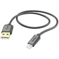 Hama Oplaadkabel USB-A - Lightning 1,5 M Zwart - thumbnail
