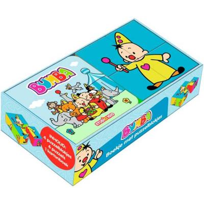 Doosje met kartonboek en puzzel Doosje met kartonboek en puzzel