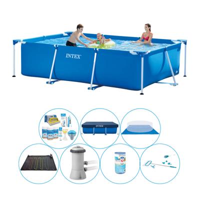 Intex Frame Pool Rechthoekig 300x200x75 cm - Zwembad Set