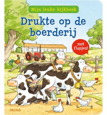 Deltas mijn leuke kijkboek drukte op de boerderij