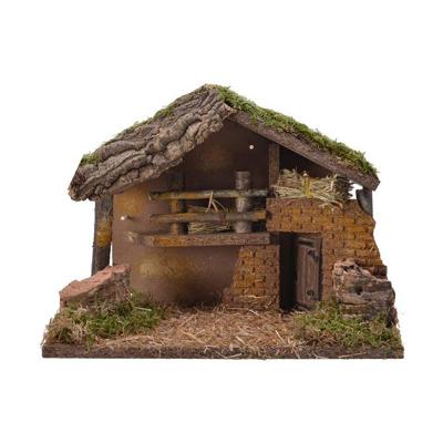 Kerststal met LED 30x21cm Kerststal met LED 30x21cm