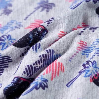 Kindershirt met monstertruckprint 92 gemleerd grijs - thumbnail