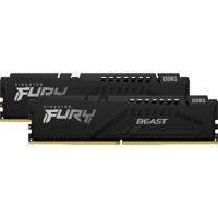 Kingston FURY beast 32 gb ddr5-5600 (2x 16 gb) werkgeheugen (zwart, kf556c40bbk2-32, xmp 3.0) - thumbnail
