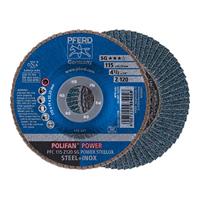 PFERD TOOLS 67789116 PFC 115 Z 120 SG POWER STEELOX Lamellenschijf Diameter 115 mm Boordiameter 22.23 mm RVS, Staal 10 stuk(s) - thumbnail