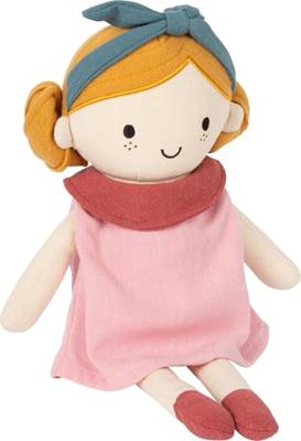 LINA small foot lappenpop meerkleurig LINA small foot lappenpop meerkleurig