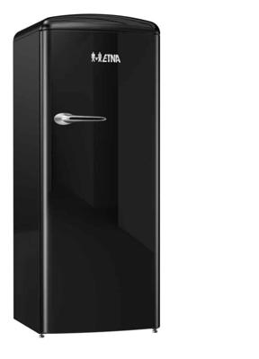 ETNA KVV754ZWA combi-koelkast Vrijstaand 254 l Zwart ETNA KVV754ZWA combi-koelkast Vrijstaand 254 l Zwart