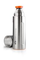 GSI Outdoors Stainless Vacuum Bottle 1 L - Silver Isolatiefles Rvs - thumbnail