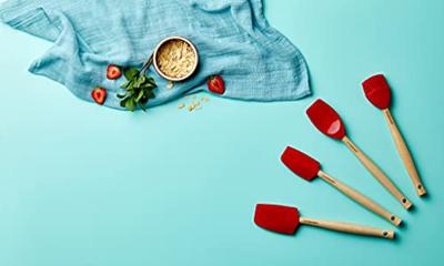 LE CREUSET - Siliconen - Lepelspatel groot Premium Zwart - thumbnail