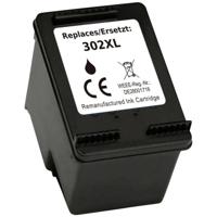 Renkforce Inktcartridge vervangt HP 302XL, F6U68AE Compatibel Zwart RF-5633222 - thumbnail