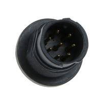 Amphenol BD-08PMMS-QC8001 X-Lok 8 Pin Male Receptacle | Standard Size | Soldeer | 5 A - thumbnail