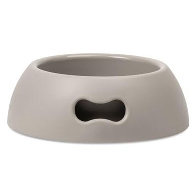 Voerbak voor honden United Pets Pappy 2,2 L Grijs Polypropyleen