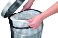 EKO Serene Pedaalemmer 5L Geborsteld RVS - thumbnail