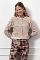 Studio Anneloes Chandra Gold Cardigan Vest 0002 Gold - thumbnail