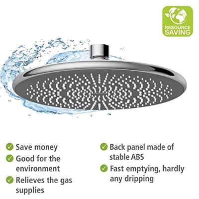 Wenko Regendouchekop Watersaving (Chroom, Ø 22,5 cm)
