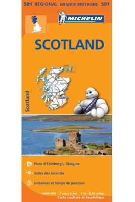Michelin Wegenkaart 501 Schotland (Paperback) Michelin Wegenkaart 501 Schotland (Paperback)