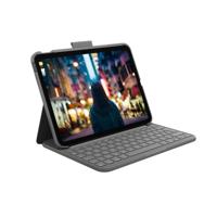 Keyboard Case voor iPad + Logitech 920-011426 Grijs Qwerty Spaans - thumbnail