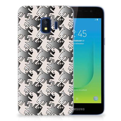Samsung Galaxy J2 Core TPU Hoesje Salamander Grey