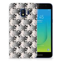 Samsung Galaxy J2 Core TPU Hoesje Salamander Grey - thumbnail