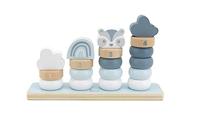 Label Label Stapelringen blauw - thumbnail