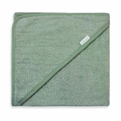 Funnies badcape uni Stone Green-100 x 100 cm