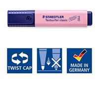 Fluoriscerende Markeerstift Staedtler Textsurfer Classic Roze (10 Stuks) - thumbnail