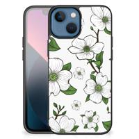 Apple iPhone 13 mini Bloemen Hoesje Dogwood Flowers - thumbnail