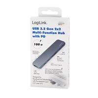 LogiLink UA0302 USB-C dockingstation Geschikt voor merk (dockingstation): Apple - thumbnail