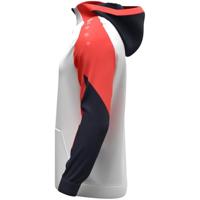 JAKO 6770 Sweater Met Kap Dynamic - Wit/Koraal/Marine - L - thumbnail