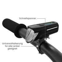 FISCHER FAHRRAD PLUS 110 + TWIN STOP Fietsverlichtingsset LED Zwart - thumbnail