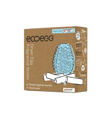Ecoegg Navulling wasdrogerballen - fresh linen - 4 stuks - thumbnail