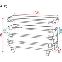 DAP Flightcase voor 12x Sunstrip Active - thumbnail