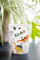 Folat BV Papieren bekers dino roars 250ml, 6st. - thumbnail